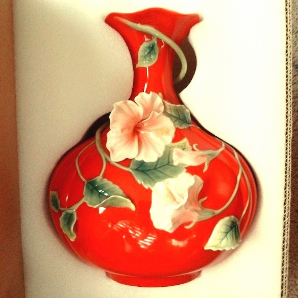 FRANZ HIBISCUS VASE